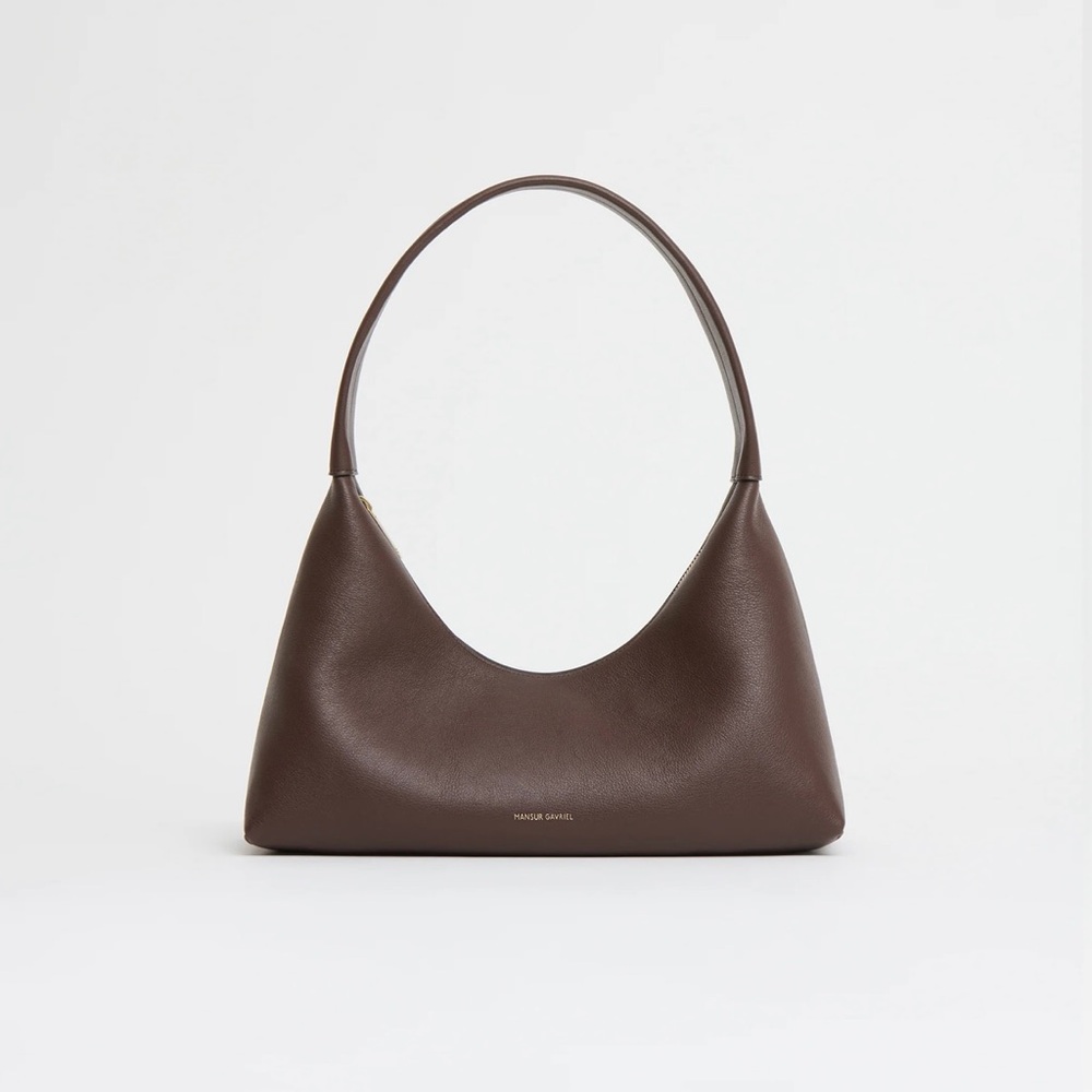 Mansur Gavriel Candy Baguette in Chocolate